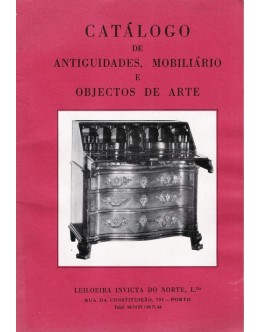 Catálogo de Antiguidades, Mobiliário e Objectos de Arte