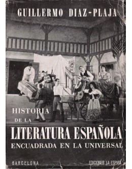 Historia de la Literatura Española Encuadrada en la Universal | de Guillermo Díaz-Plaja