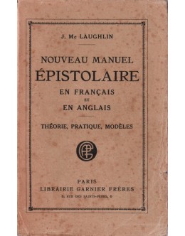 Nouveau Manuel Épistolaire en Français et en Anglais | de J. Mc Laughlin