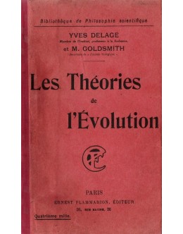 Les Théories de l'Évolution | de Yves Delage e M. Goldsmith