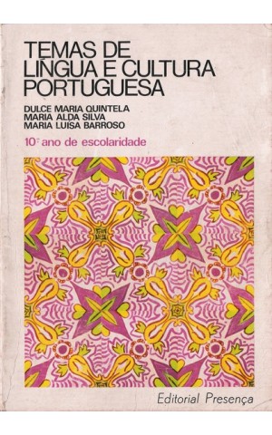 Temas de Língua e Cultura Portuguesa | de Dulce Maria Quintela, Maria Alda Silva e Maria Luísa Barroso