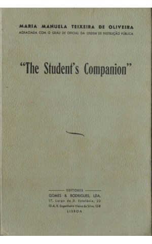 The Student's Companion | de Maria Manuela Teixeira de Oliveira
