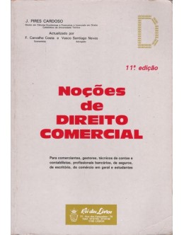 Noções de Direito Comercial | de J. Pires Cardoso