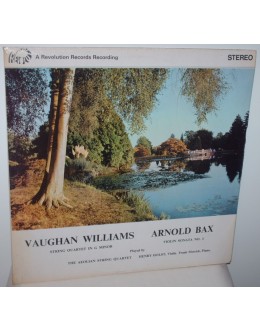 The Aeolian String Quartet, Henry Holst & Frank Merrick | Vaughan Williams: String Quartet in G minor / Arnold Bax: Violin Sonata No. 1 [LP]