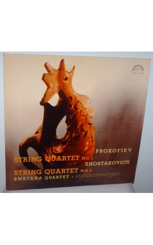 Smetana Quartet | Serge Prokofiev: String Quartet No. 1, Op. 50 / Dmitri Shostakovich: String Quartet No. 3, Op. 73 [LP]