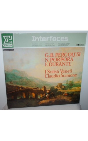 I Solisti Veneti / Claudio Scimone | G.B. Pergolesi, N. Porpora e F. Durante [LP]