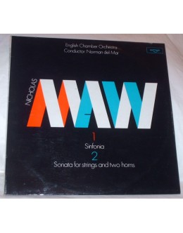 Nicholas Maw, English Chamber Orchestra e Norman del Mar | Sinfonia / Sonata For Strings And Two Horns [LP]