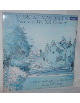 Choir of Magdalen College, Oxford, Jeremy Suter e Bernard Rose | Music at Magdalen - Records 2: The XX Century [LP]