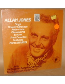 Allan Jones & Patti Stevens | Allan Jones Sings Friml Favorites With Patti Stevens [LP]